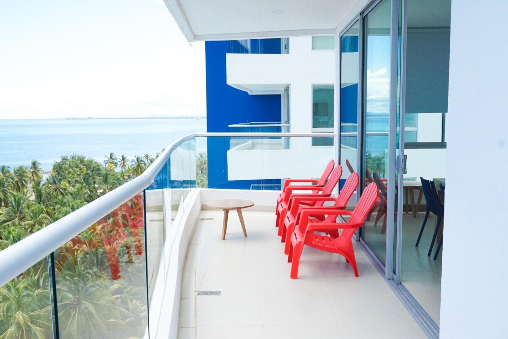 Magico Apartamento Frente Al Mar 3 Habitaciones Paz282 Covenas Bagian luar foto